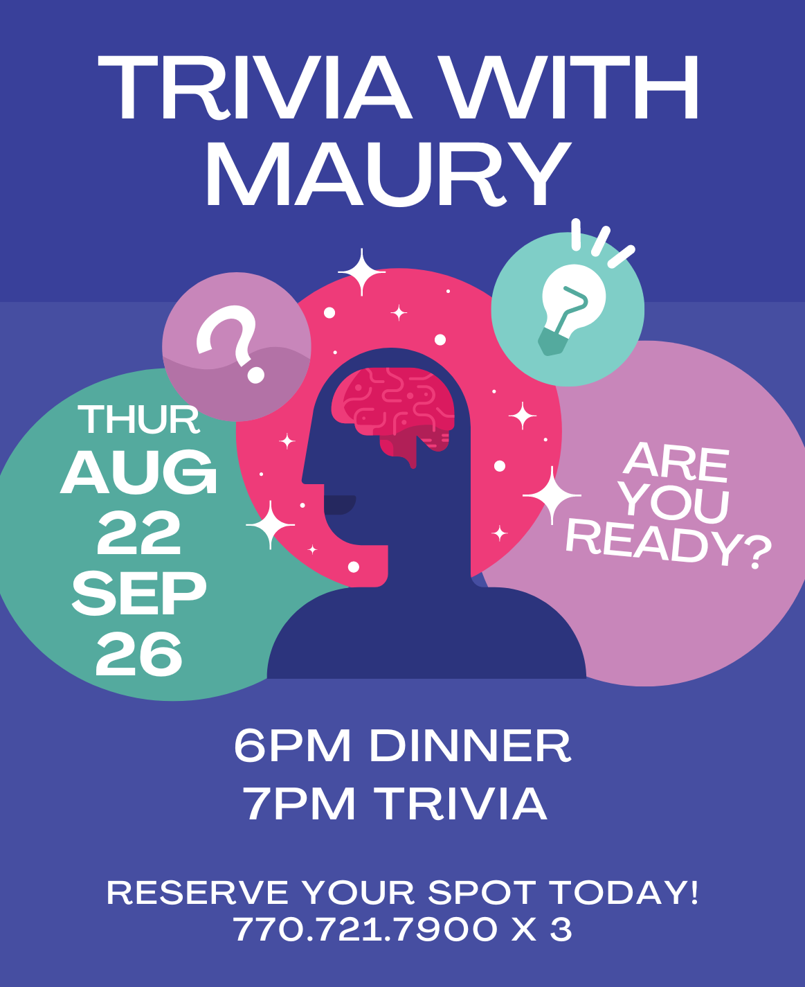 2024 Trivia with Maury August and September 