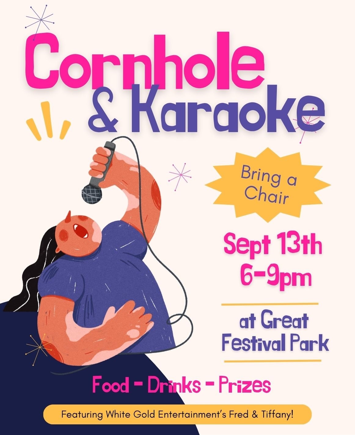 2025 Cornhole Karaoke SEPT