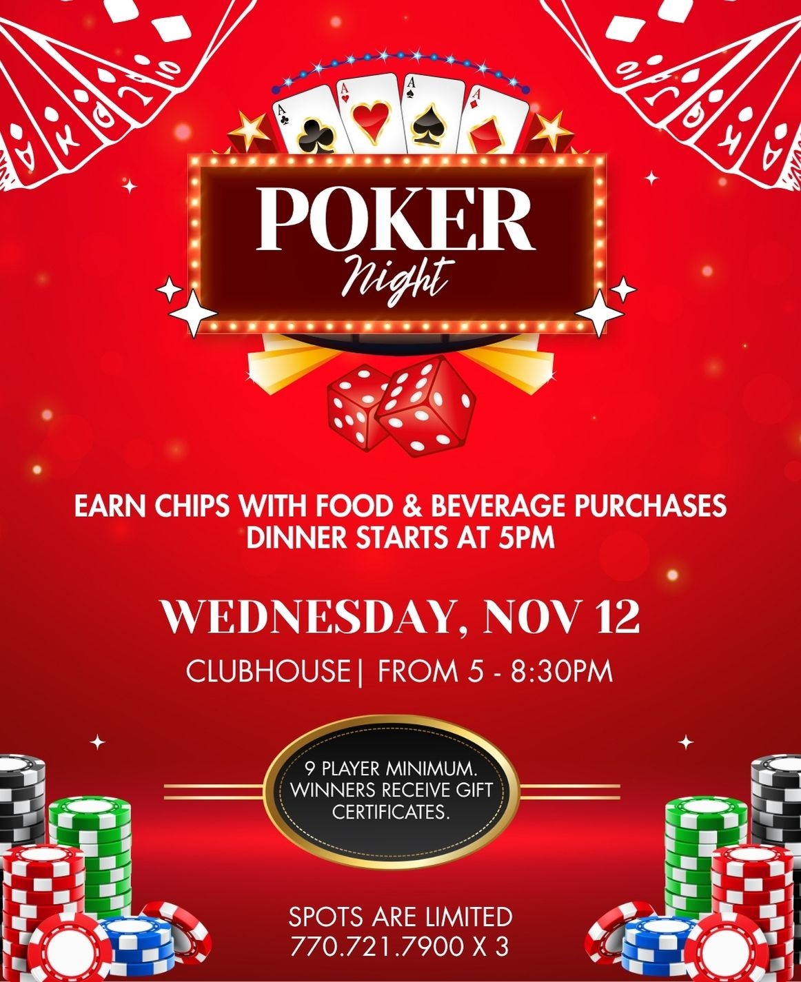 2025 Poker Night NOV