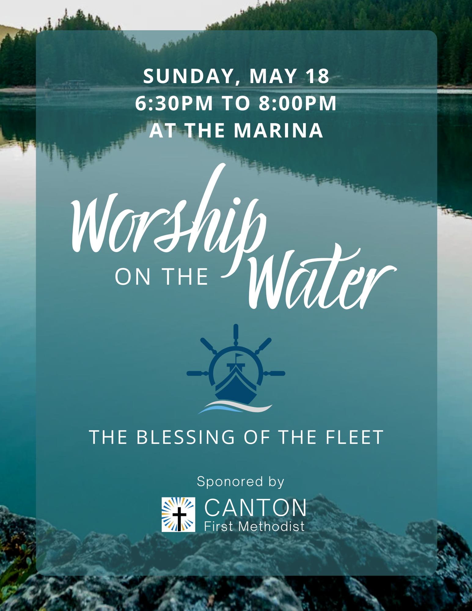 2025 Worship on the Water MAY 1