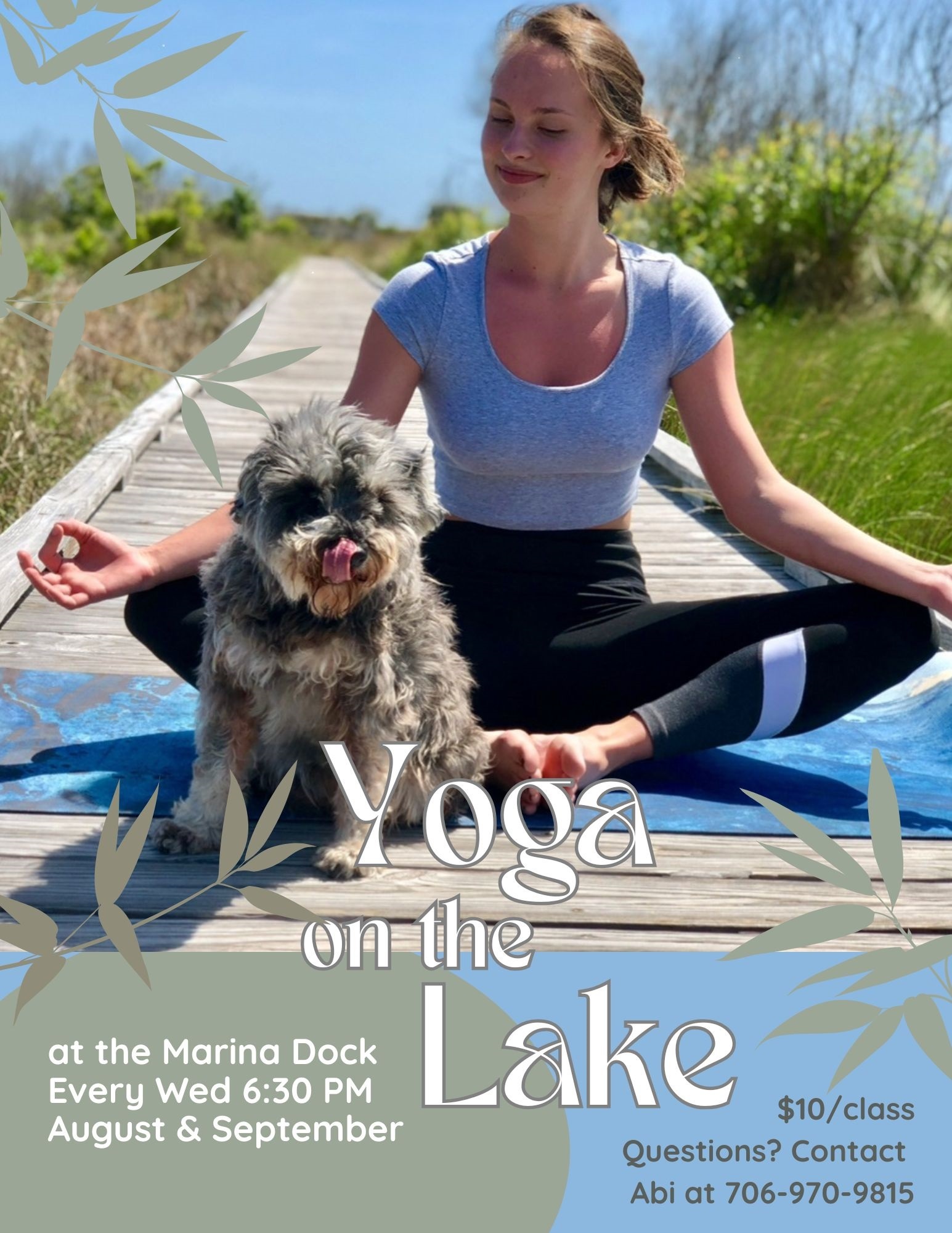 2025 Yoga on the Lake AUG SEPT