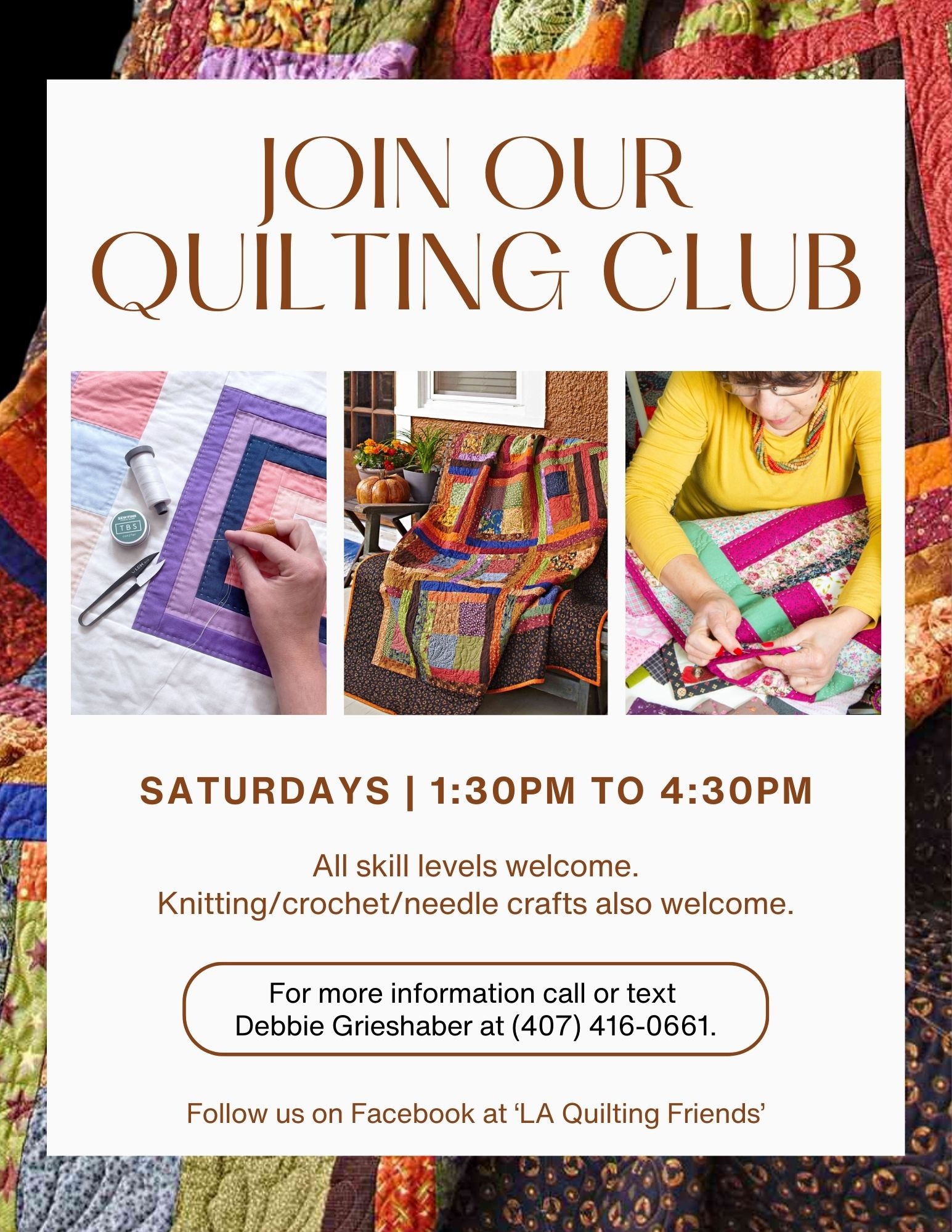 2026 Quiltting SAT ONGOING