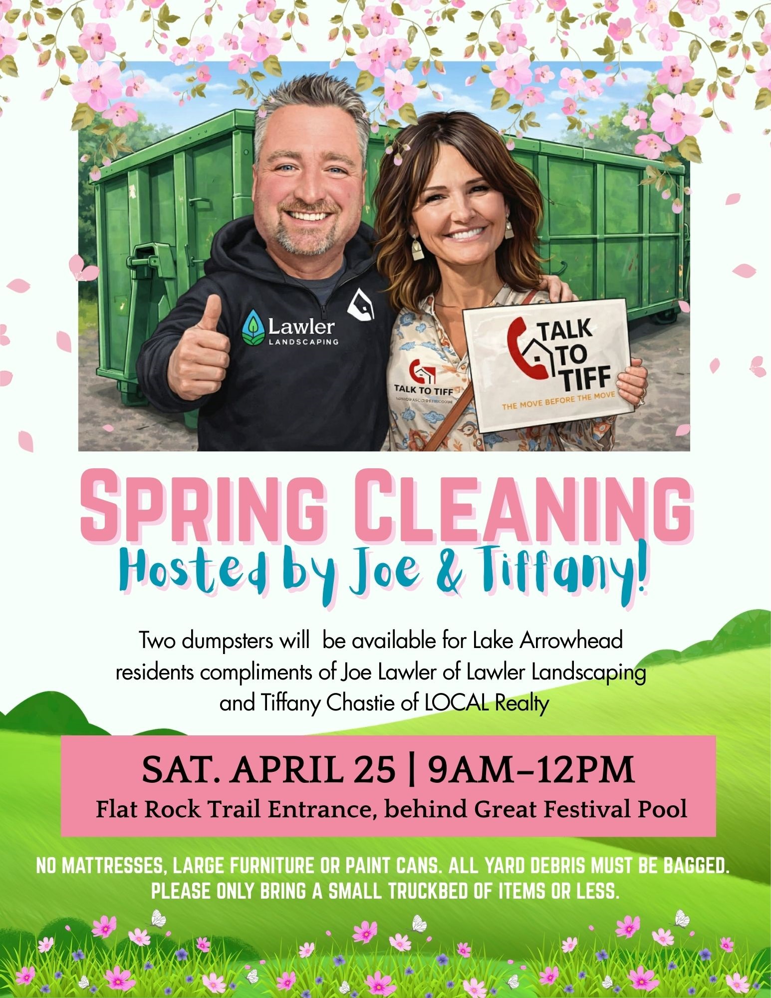 2026 Spring Cleaning with Joe Tiff APRIL