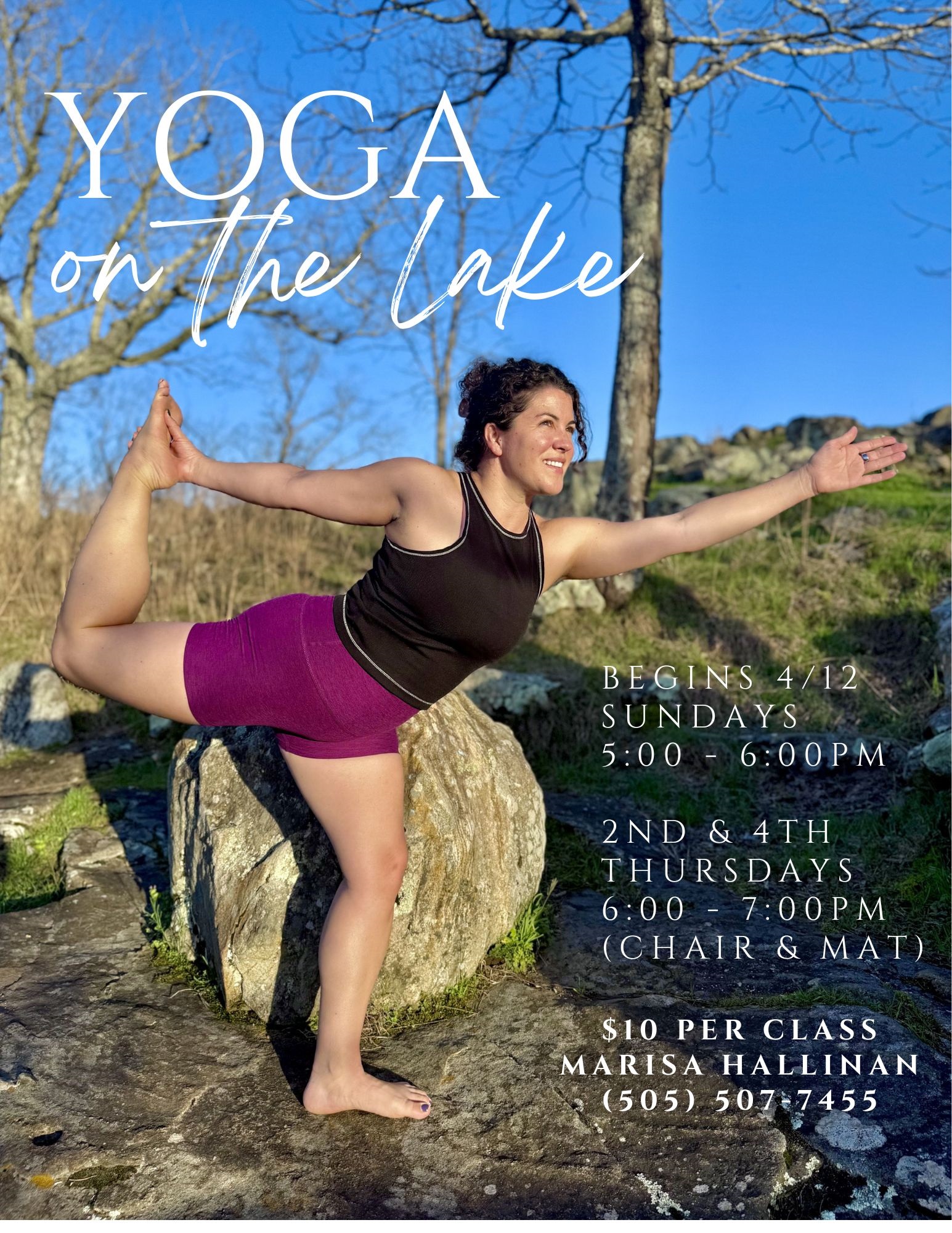 2026 Yoga on the Lake APRIL ONGOING