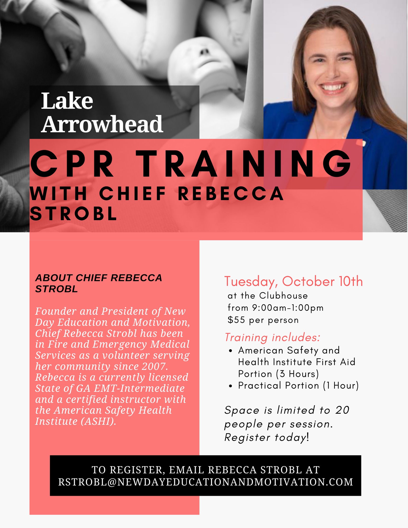 CPR Training Class October 10th 