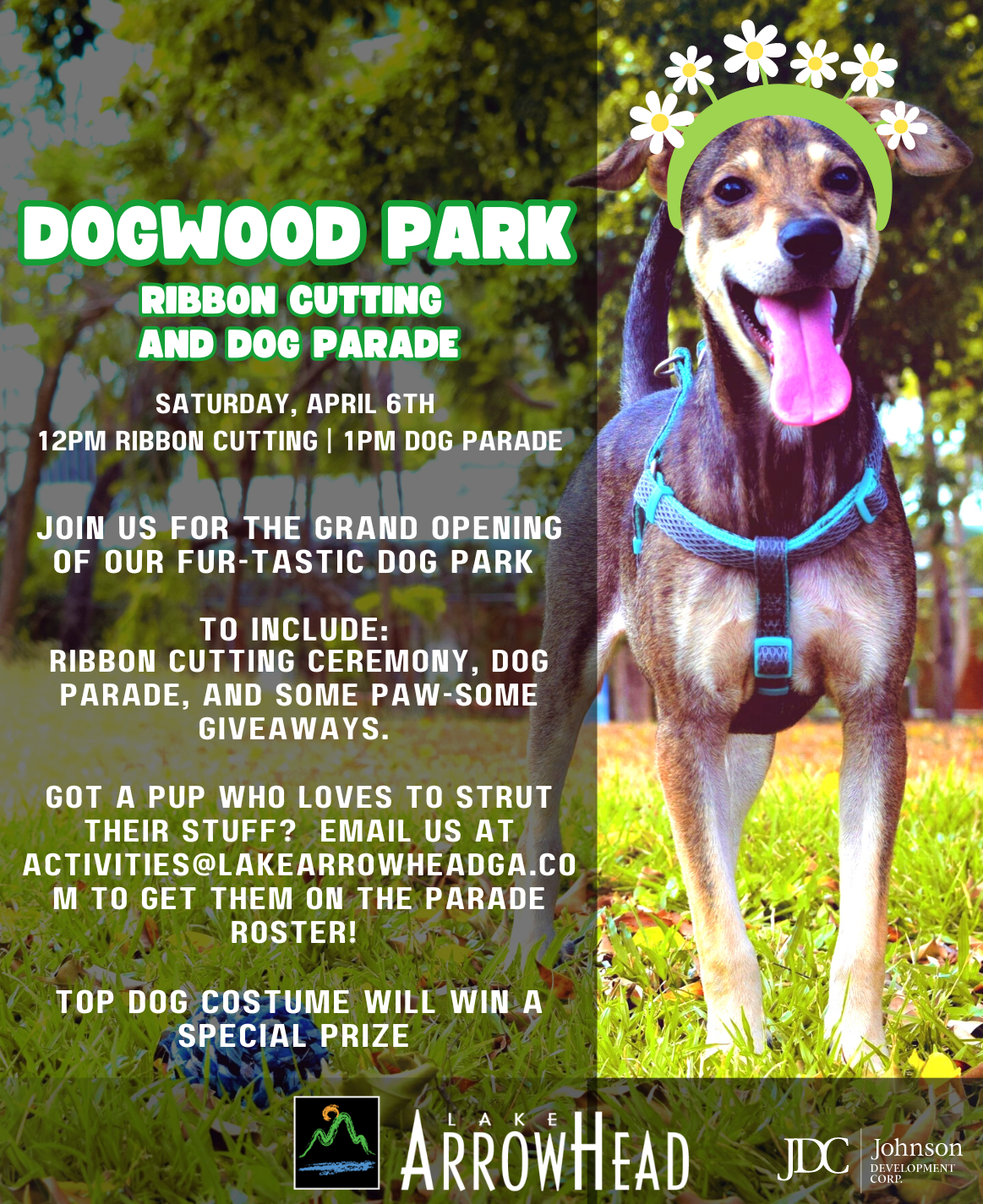 Dogwood Park Grand Opening April 6th