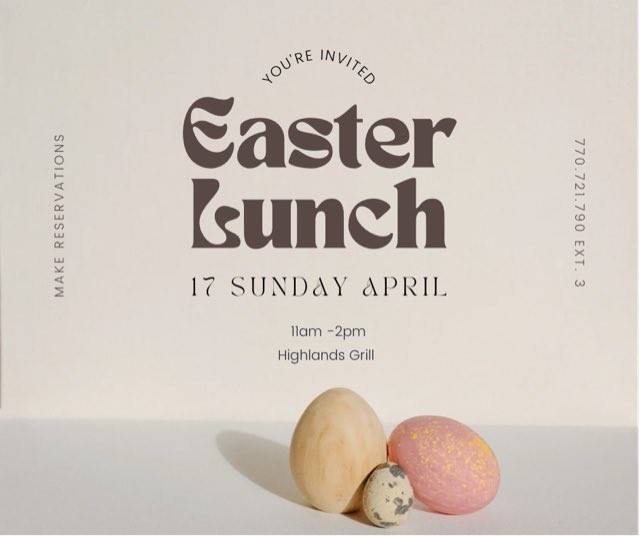 EASTER LUNCH