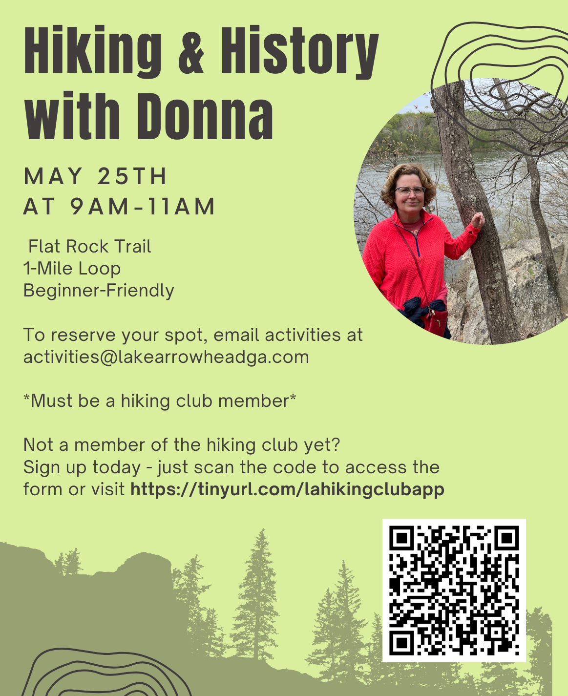 Hiking and History with Donna May 25th 