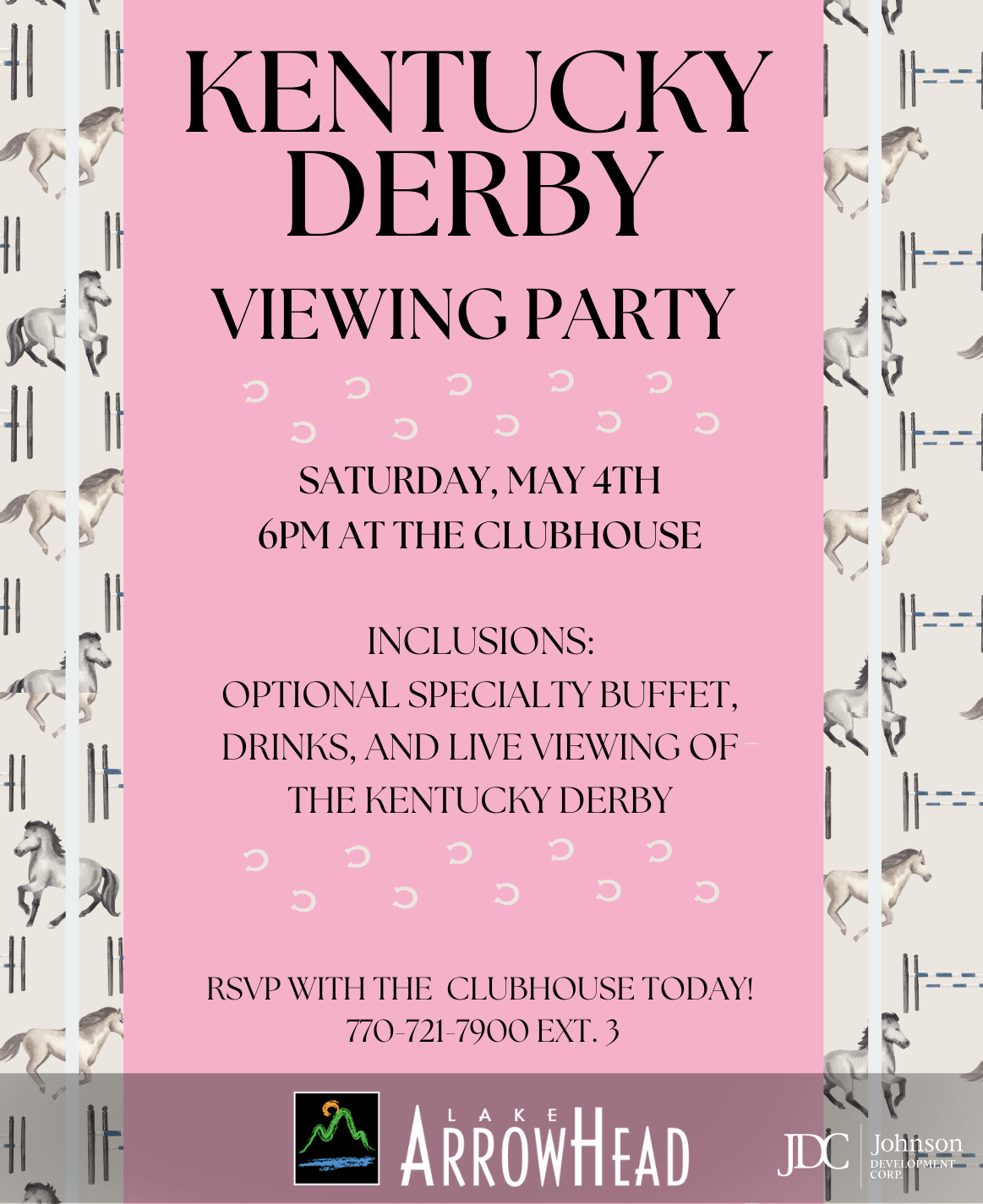 Kentucky Derby Viewing Party May 4th