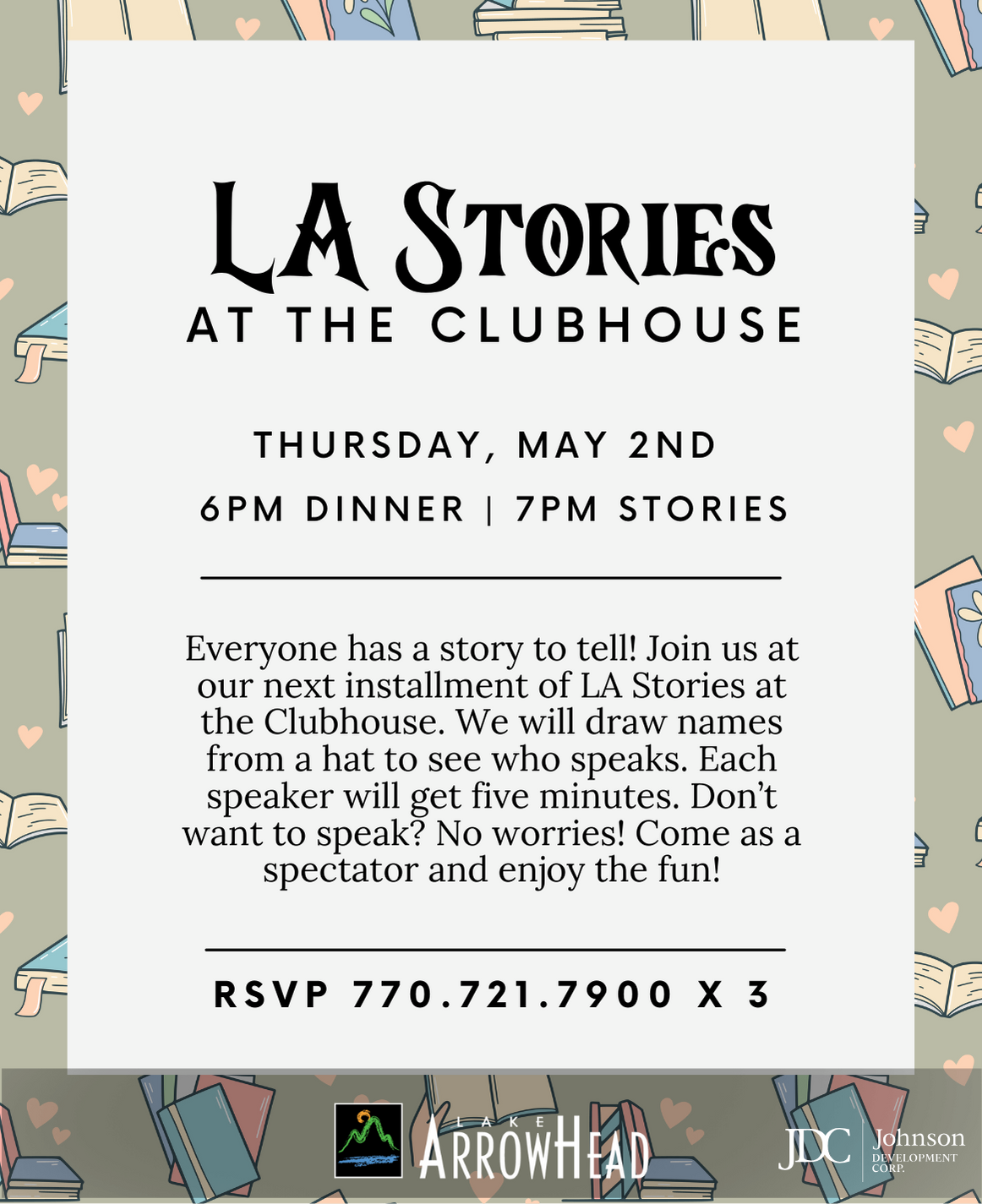 LA Stories at the Clubhouse May 