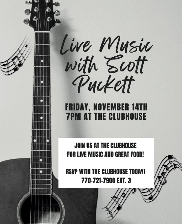 Live Music w Scott Puckett