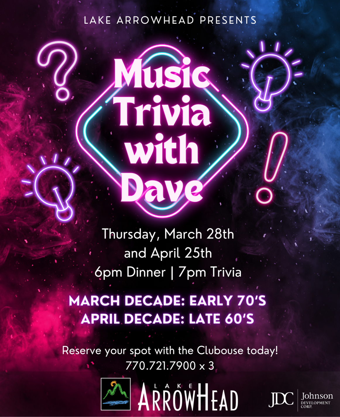 Music Trivia March and April